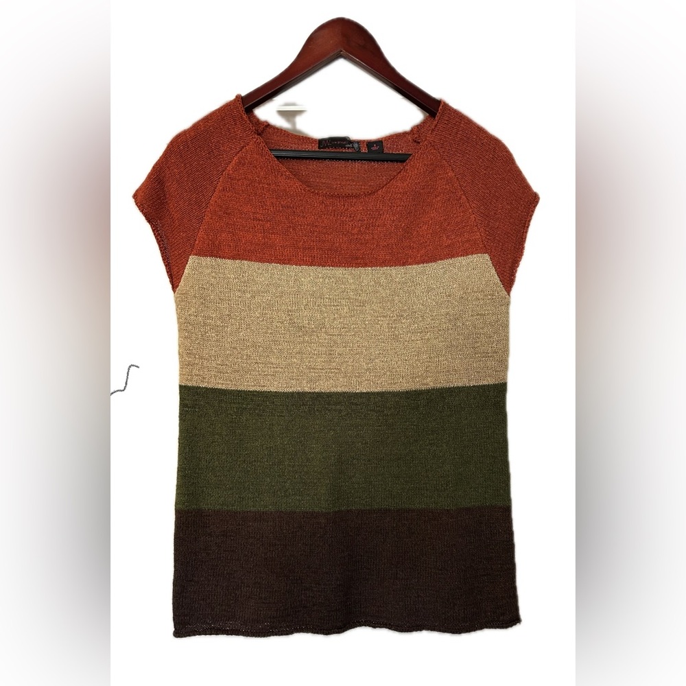 JW Style striped Sweater. Size S